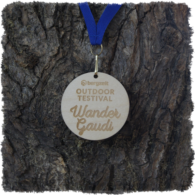 Holzmedaillen rund 50  mm