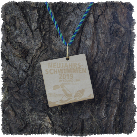 Sperrholzplakette, Holzplakettle, Sonderform, Laserkonturgeschnitten.