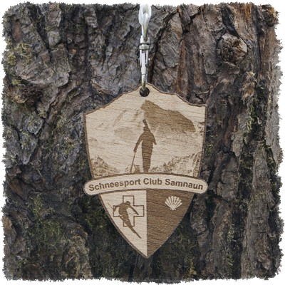 Sperrholzplakette, Holzplakettle, Sonderform, Laserkonturgeschnitten.