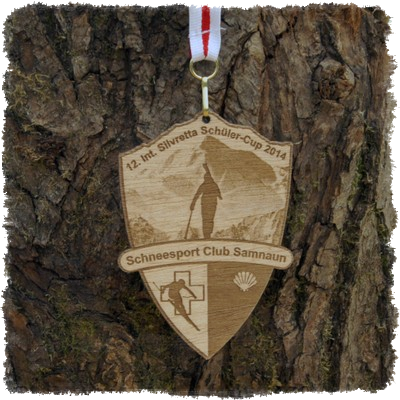 Sperrholzplakette, Holzplakettle, Sonderform, Laserkonturgeschnitten.