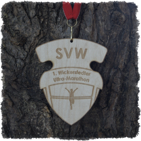 Sperrholzplakette, Holzplakettle, Sonderform, Laserkonturgeschnitten.