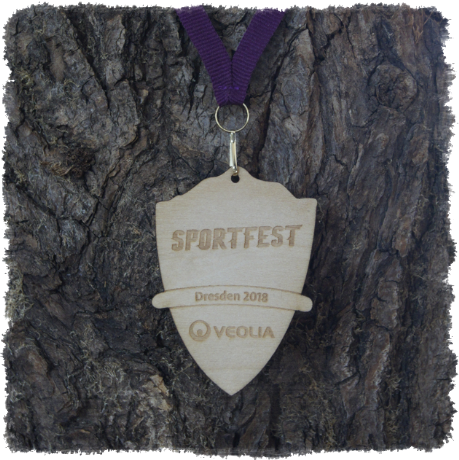 Sperrholzplakette, Holzplakettle, Sonderform, Laserkonturgeschnitten.