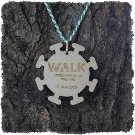 Holzmedaillen Sonderformen Laserkonturgeschnitten.